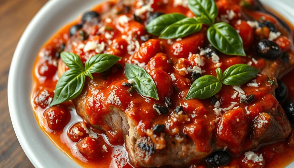 steak pizzaiola recipe